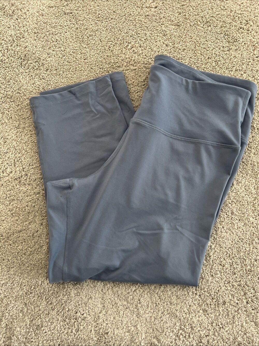 Old Navy Active Powerpress Gray Hi-Rise Leggings - Large